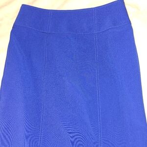 Worthington Pencil Skirt Royal Blue